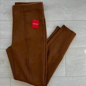 Spanx Faux Suede Leggings